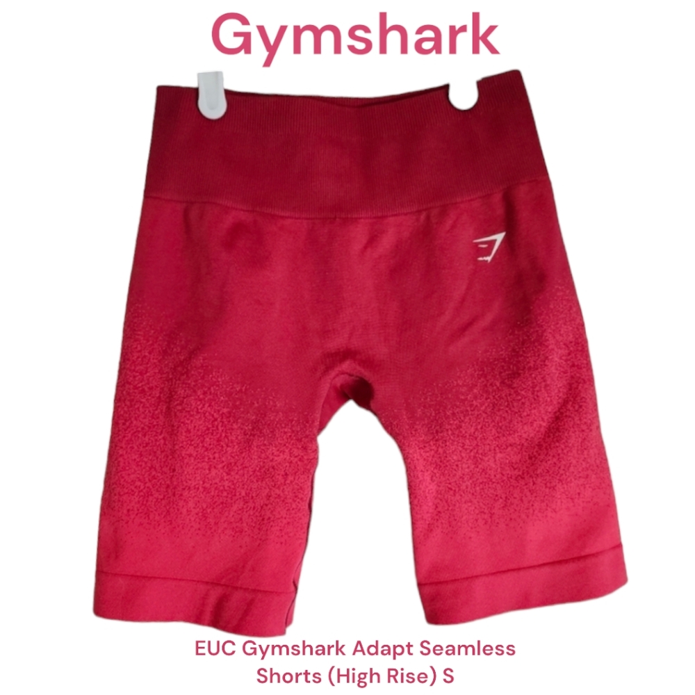Gymshark Adapt Seamless Shorts High Rise Bike shorts Ombre Pink women's S